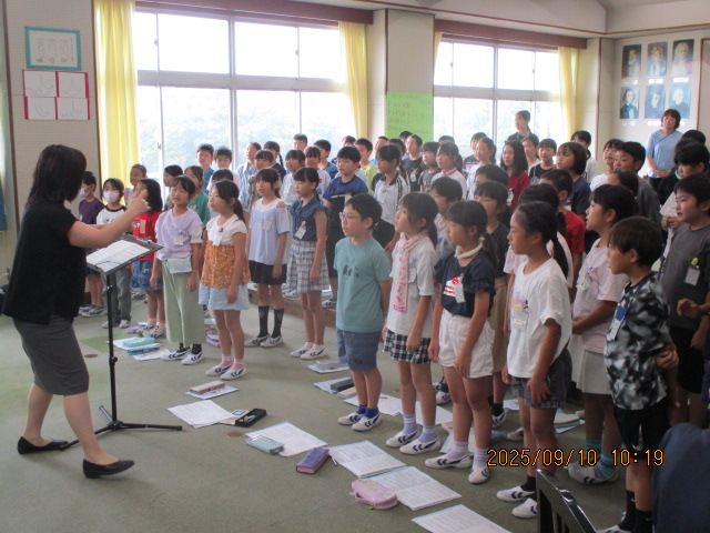 4年生 音楽会に向けて練習！ | 熊谷市立別府小学校